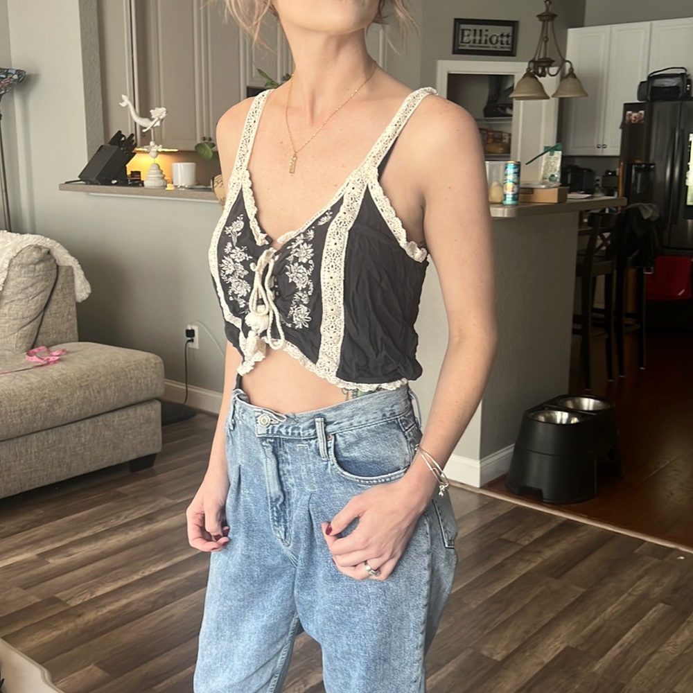 Vintage Crop Top